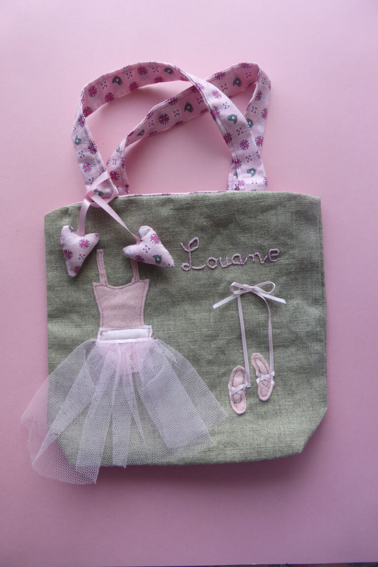 Sac pour petite danseuse Atelier Cousu Main