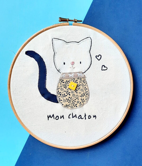 Tambour chaton Atelier Cousu Main