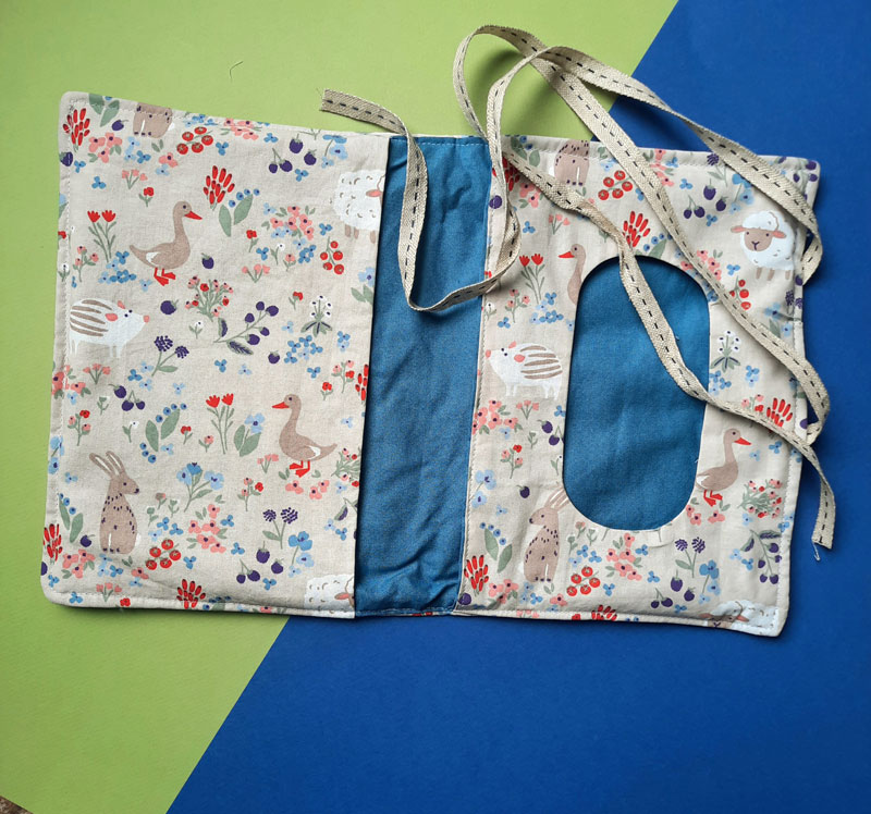 Pochette nomade bébé : le bonheur est dans le pré ! – Image 4