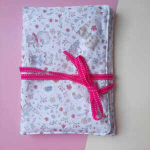 Pochette nomade bébé : ratons laveurs farceurs